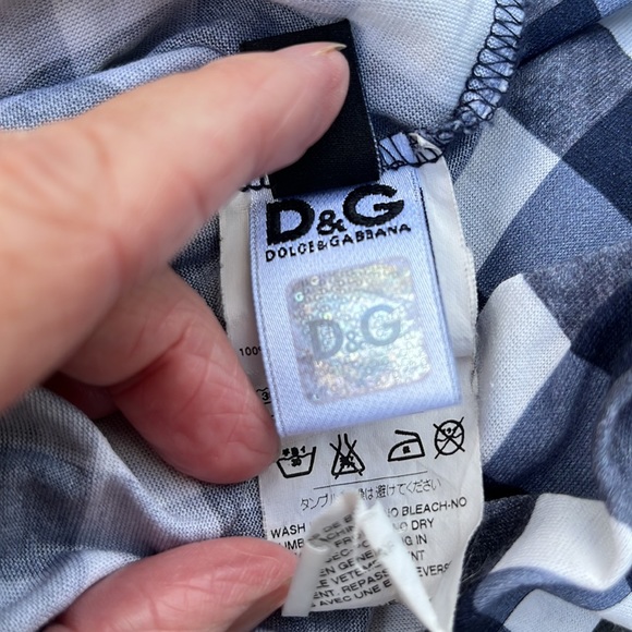 Dolce and Gabbana 100% cotton polo size 54 - Picture 6 of 10